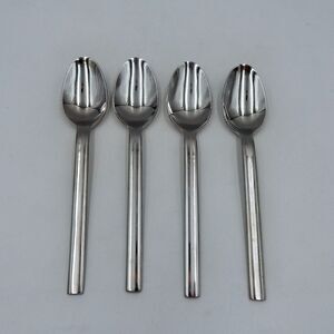 Oneida Illumina 18/10 Table Place Oval Soup Spoons Stainless Flatware 7 In